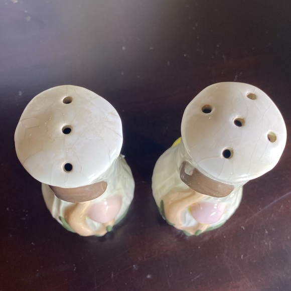 Vintage 70’s Mushroom Salt and Pepper Shaker Set, Art deco, MCM - Picture 3 of 6